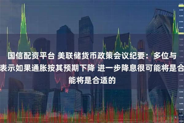 国信配资平台 美联储货币政策会议纪要：多位与会者表示如果通胀按其预期下降 进一步降息很可能将是合适的