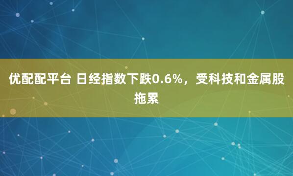 优配配平台 日经指数下跌0.6%，受科技和金属股拖累